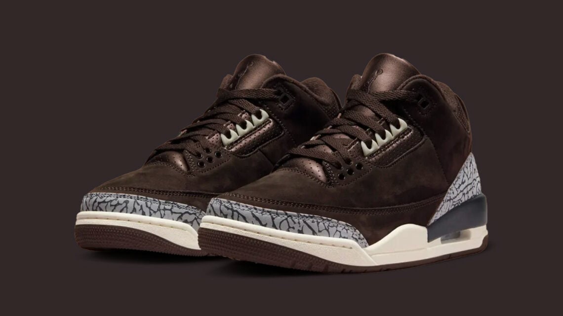 Air Jordan 3 "Brown Cement" Sneakers