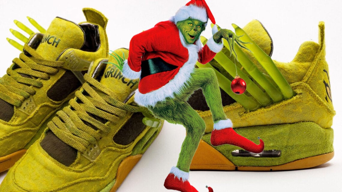 The Air Jordan 4 The Grinch