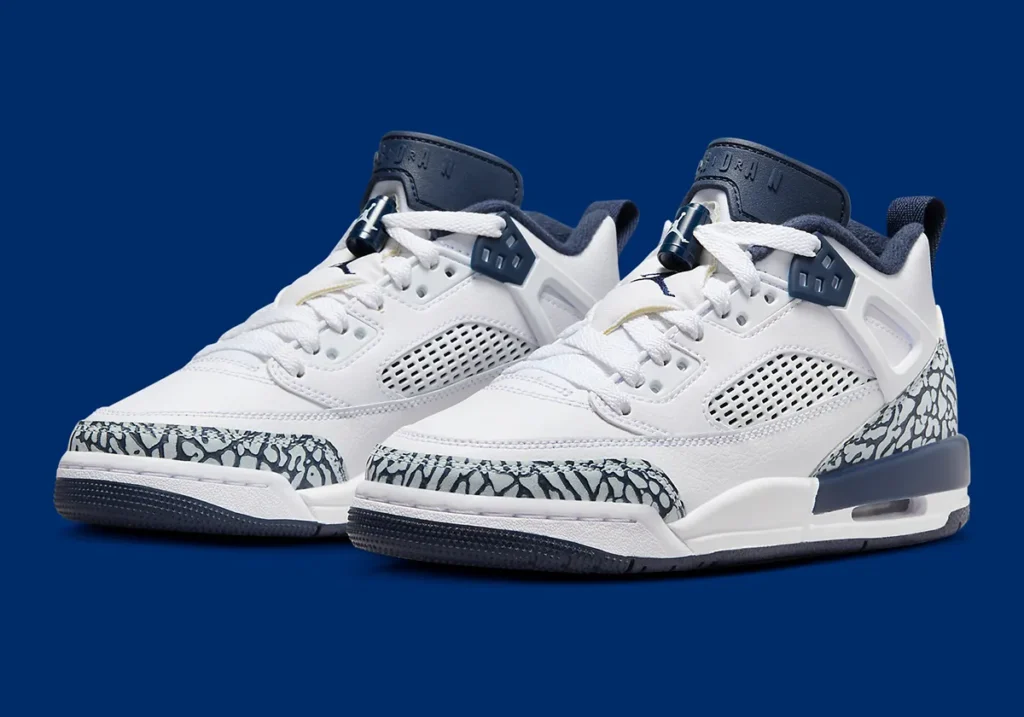 Air Jordan Spizike Low "White/Obsidian" 