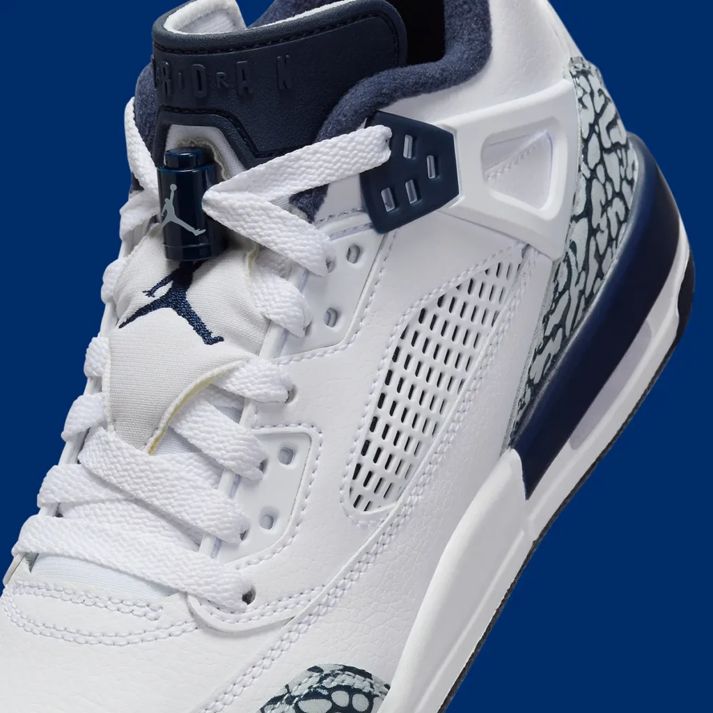 Air Jordan Spizike Low "White/Obsidian" 