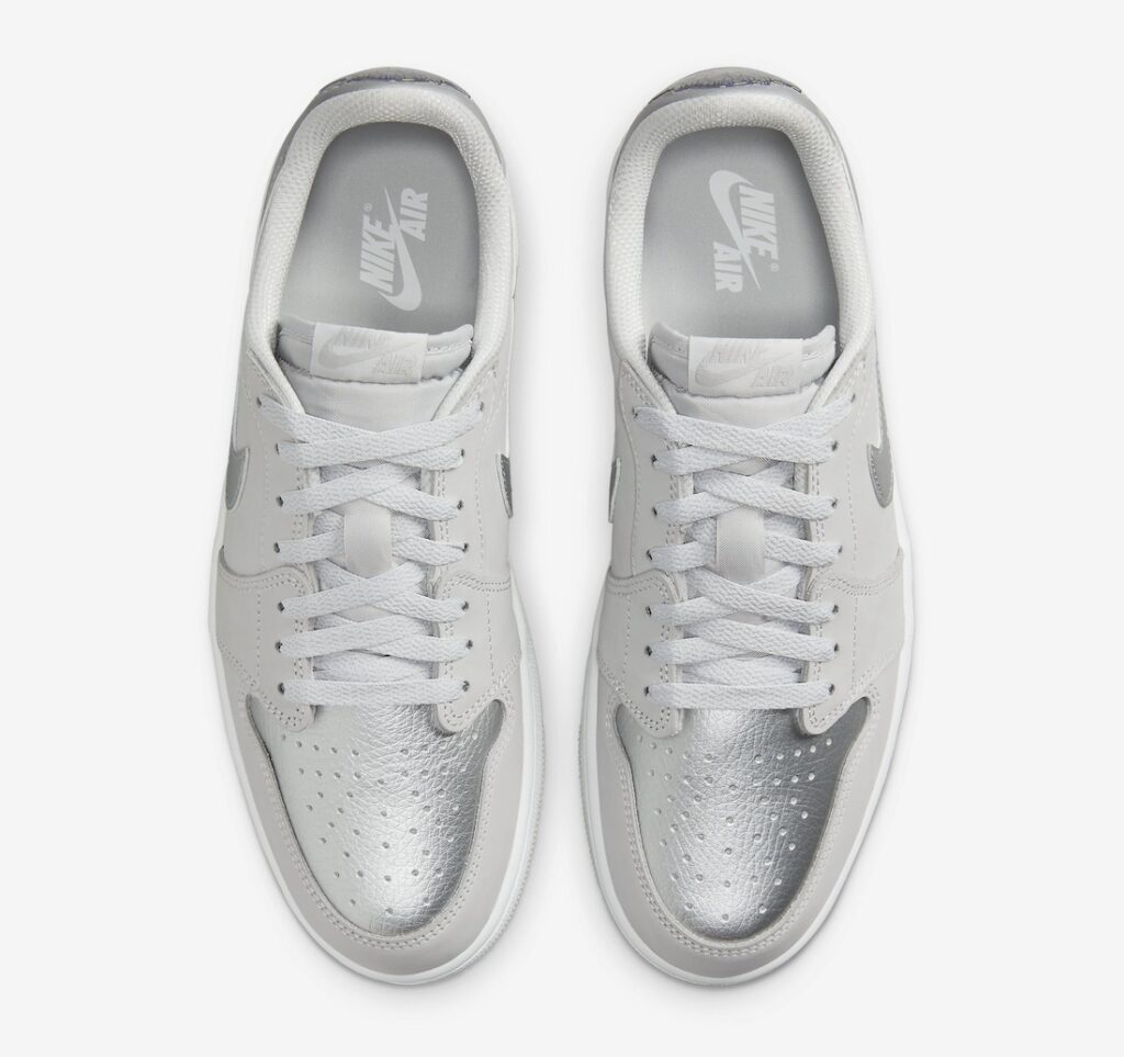 Air Jordan 1 Low "Metallic Silver" 2024 CZ0790-002