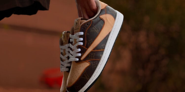 Louis Vuitton x Air Jordan 1 Low Travis Scott Is Fire