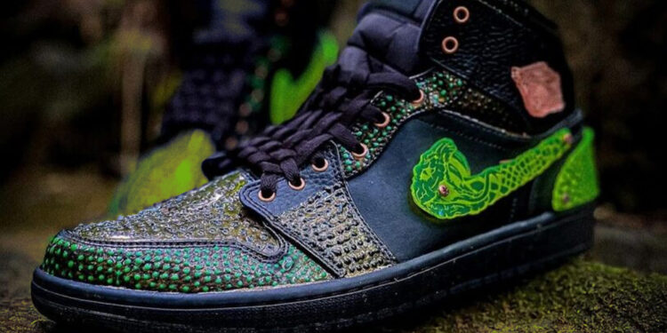 Shoe Baker ATL's Air Jordan 1 "Terrarium"