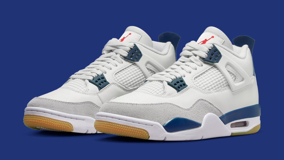 【Nike】Jordan 4 Nike SB Retro SP Navy DR5415 100 Air Jordan 4 Retro SP x Nike SB 'Navy' — Kick Game