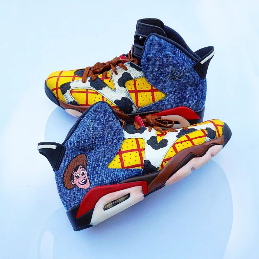 Air Jordan 6 x Toy Story"Woody"  