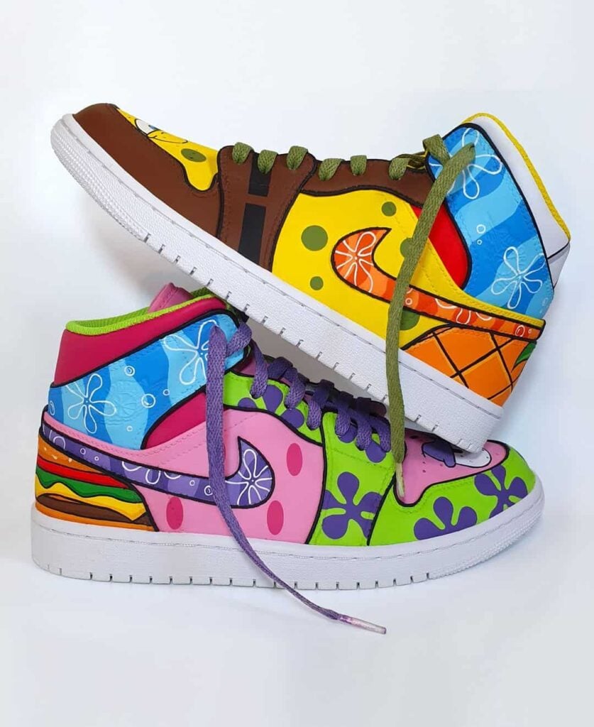 Air Jordan 1 "SpongeBob SquarePants" Sneakers