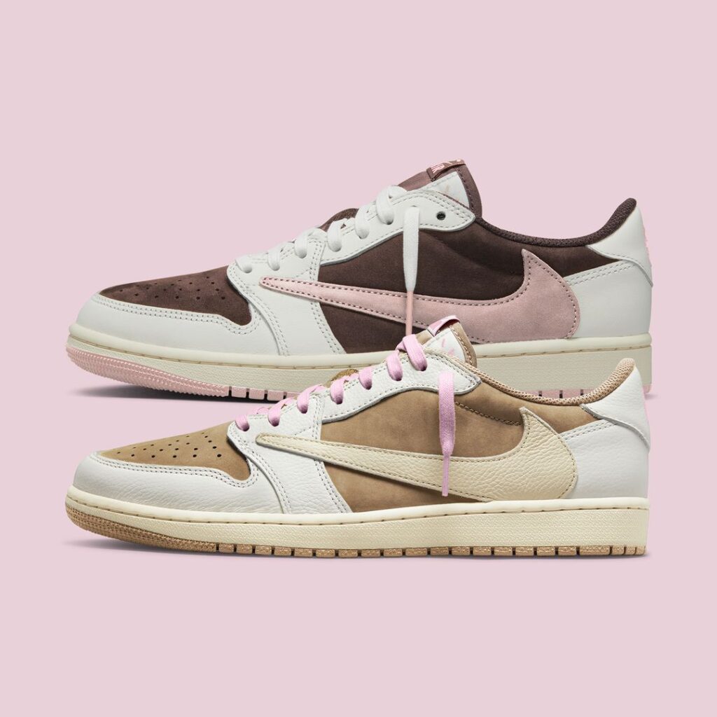 Travis Scott x Air Jordan 1 "Pink" Collection