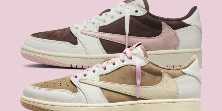 Travis Scott x Air Jordan 1 "Pink" Collection