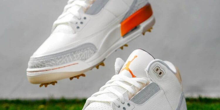 Justin Timberlake Custom Air Jordan 3 Golf Cleats 