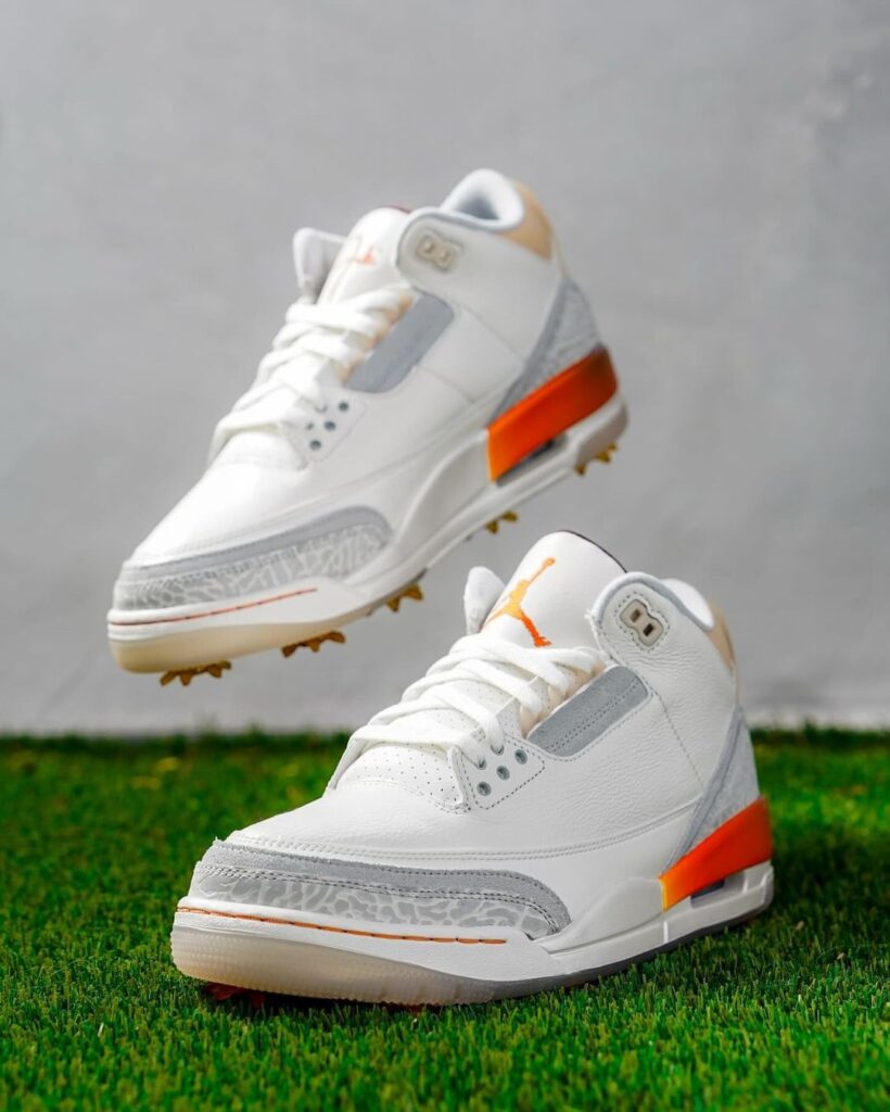 Justin Timberlake Custom Air Jordan 3 Golf Cleats 