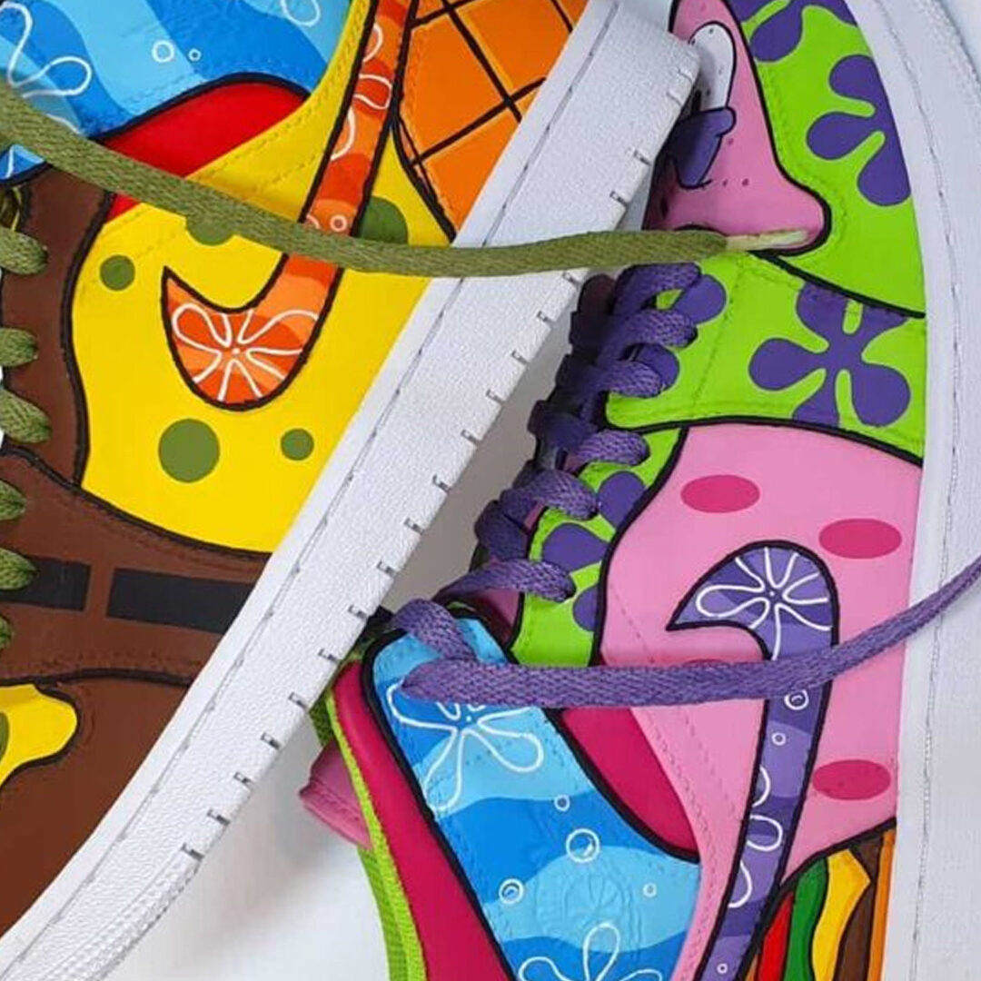 jordan spongebob shoes