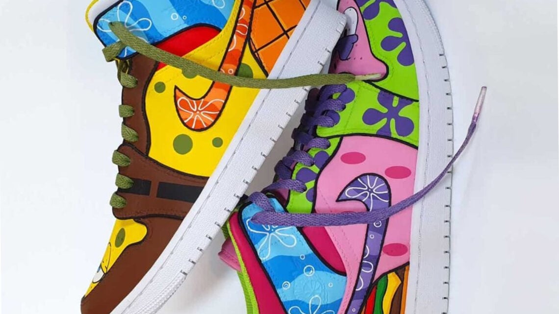 Air Jordan 1 "SpongeBob SquarePants" Sneakers