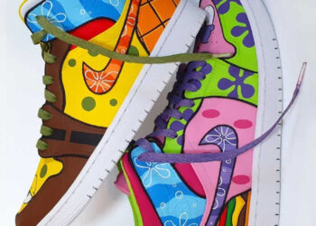 Air Jordan 1 "SpongeBob SquarePants" Sneakers