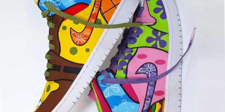 Air Jordan 1 "SpongeBob SquarePants" Sneakers