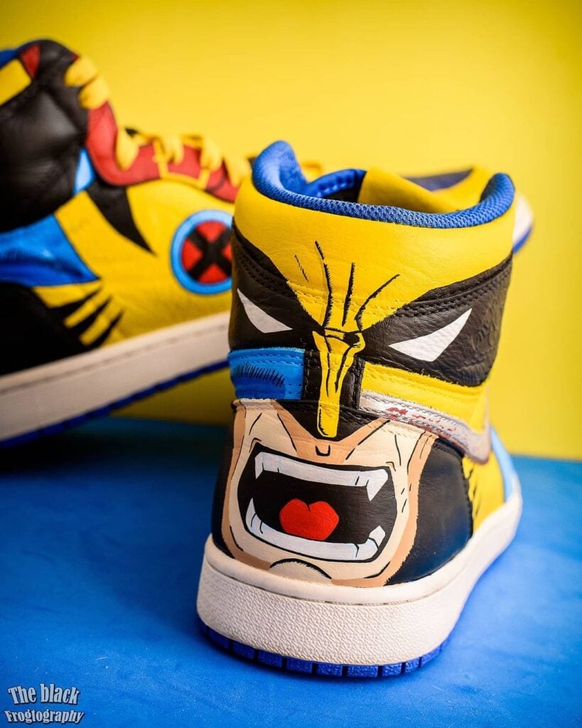 The Air Jordan 1 Deadpool/Wolverine