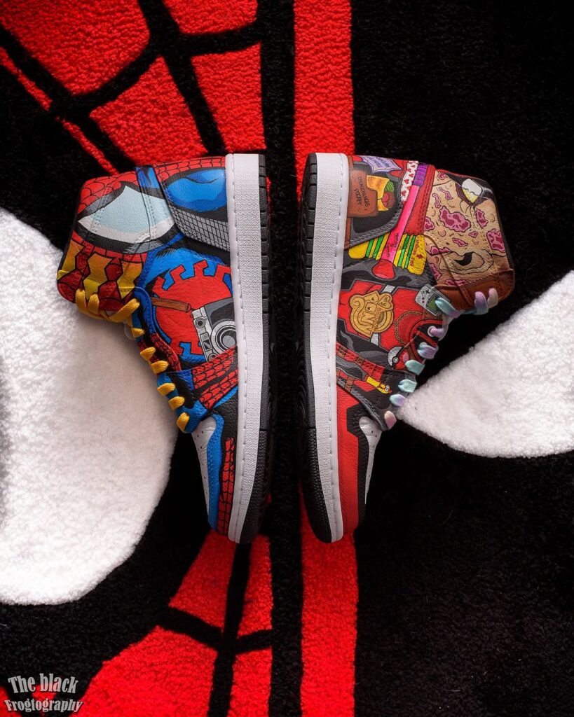 The Air Jordan 1 Deadpool Wolverine