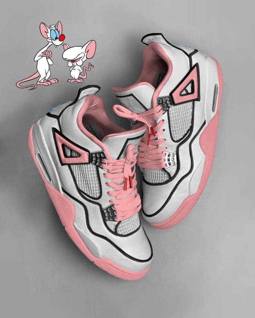 Air Jordan 4 "Pinky And The Brain"