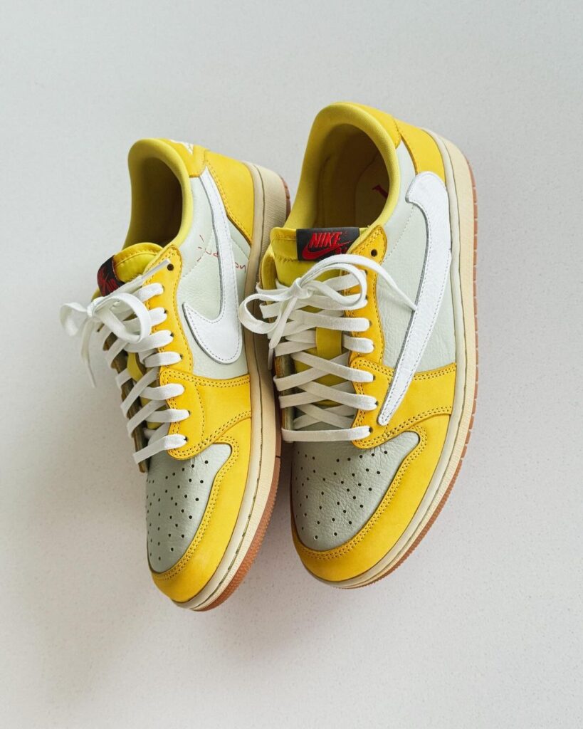 Canary Yellow" Travis Scott x Air Jordan 1 Low