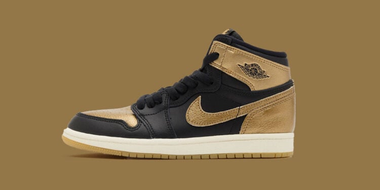 Air Jordan 1 High OG Metallic Gold