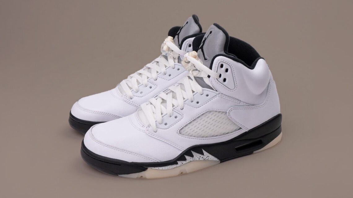 More Details About The Air Jordan 5 "White Black"