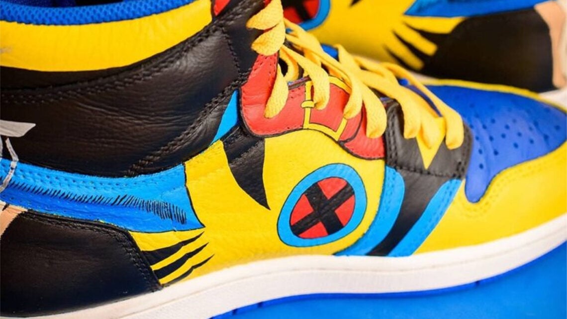 The Air Jordan 1 Deadpool Wolverine