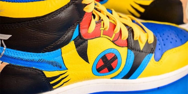 The Air Jordan 1 Deadpool Wolverine