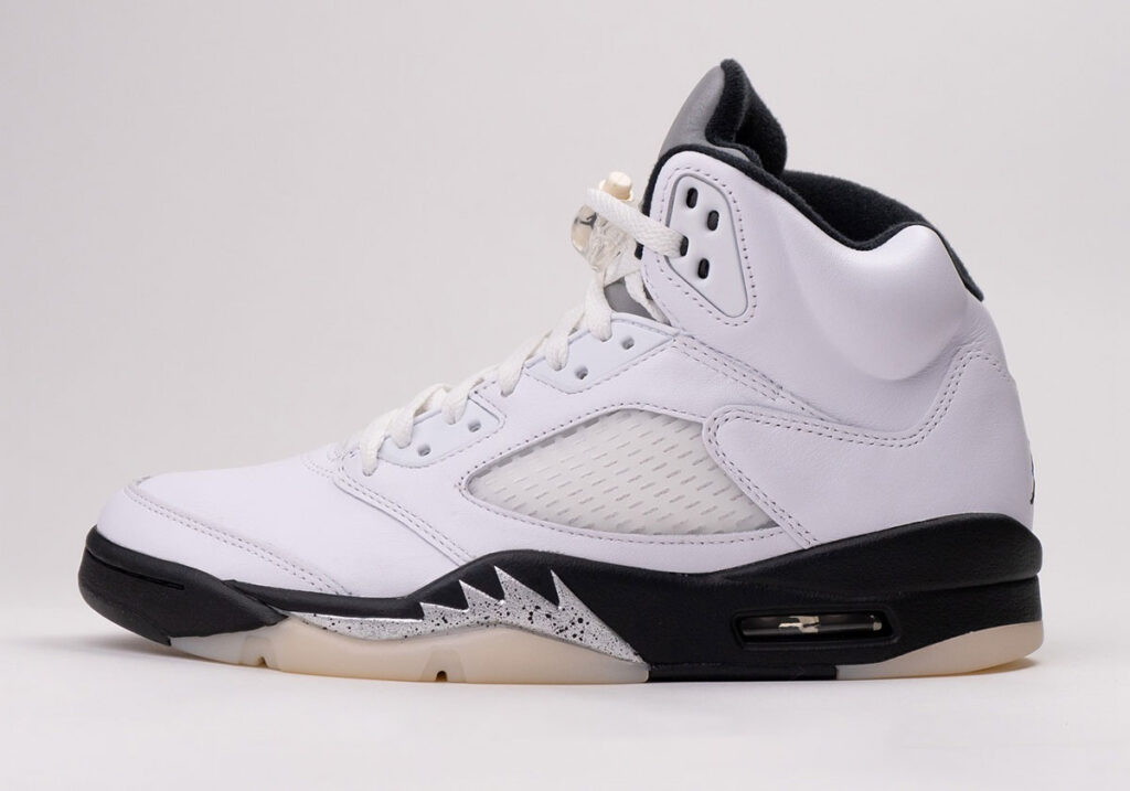 Air Jordan 5 "White Black"