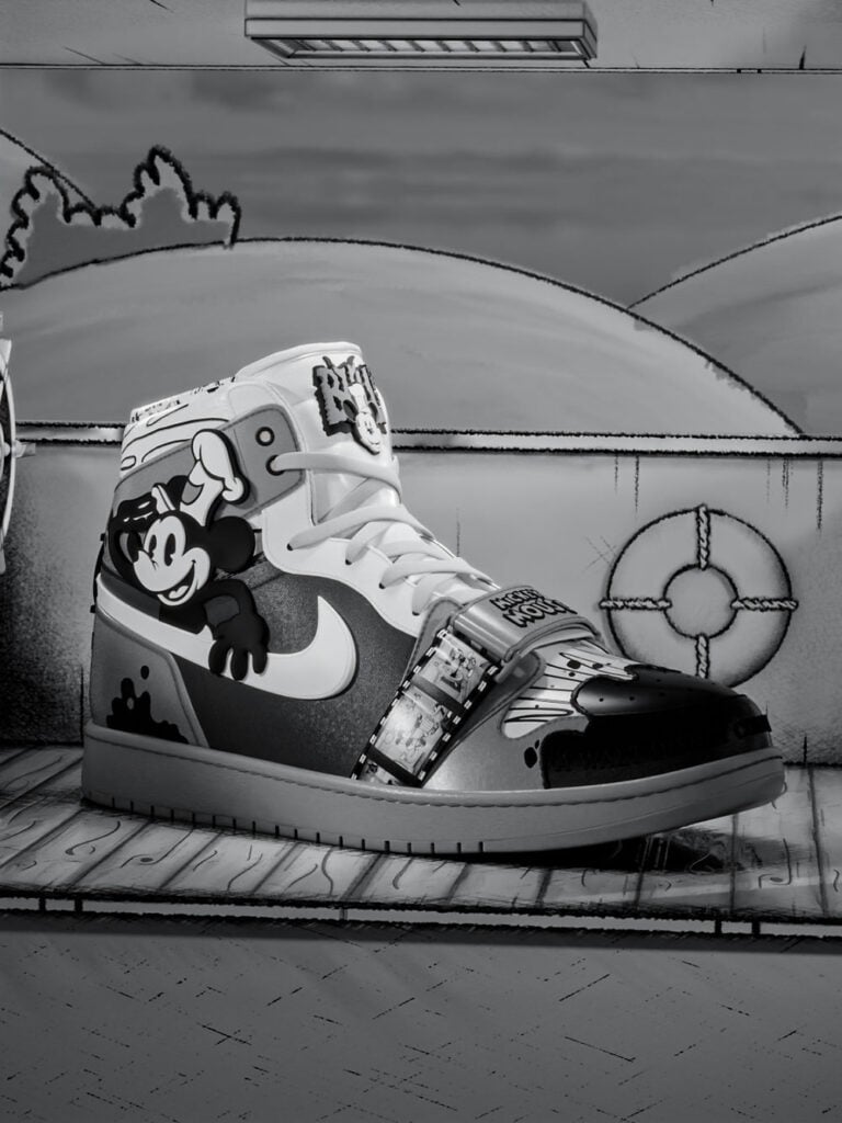 "Steamboat Willie" Air Jordan 1 High