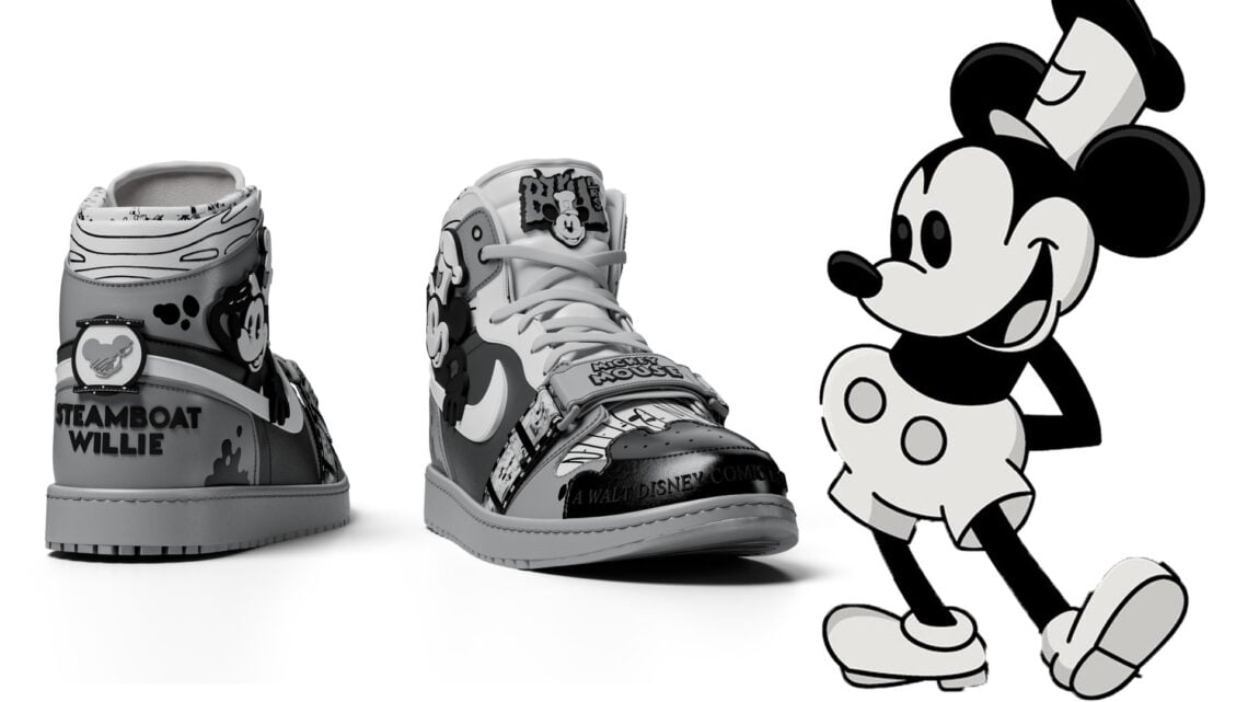 steamboat willie Air Jordan 1 High