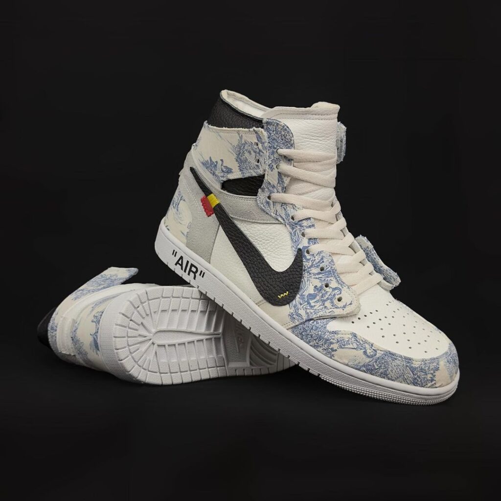 This Air Jordan 1 High x Off White 1760 Custom Is Beautiful 23jumpmanstreet