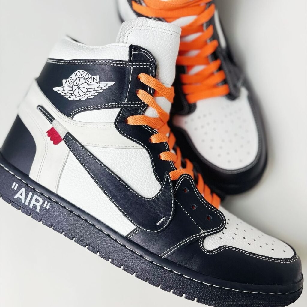 Off-White x Air Jordan 1 High "White/Phantom"