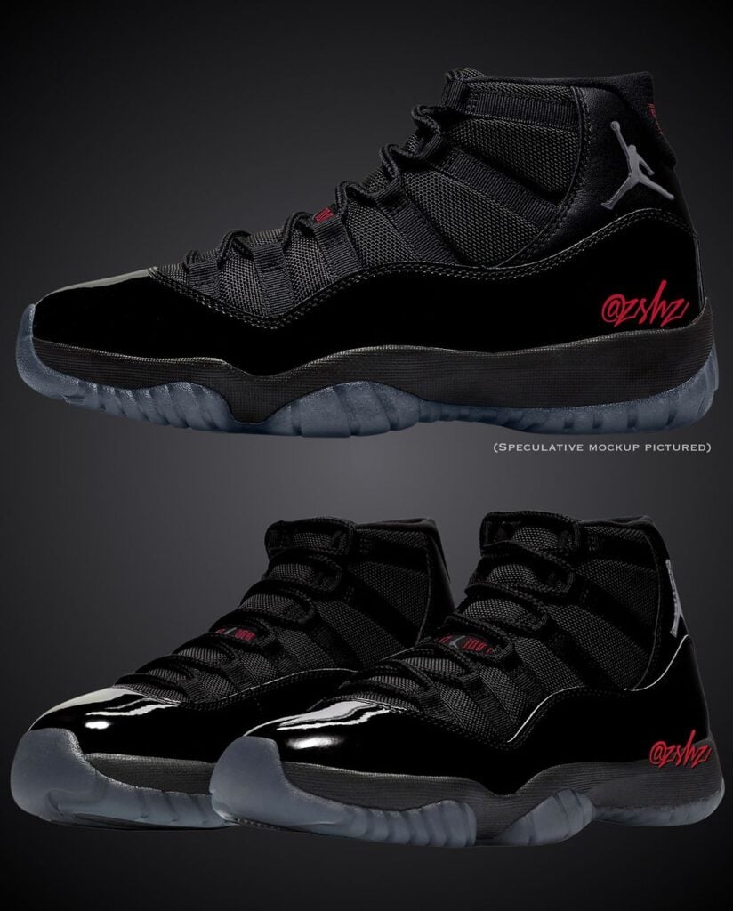 Air Jordan 11 Black Red Grey The Colorway You Can t Miss 23jumpmanstreet