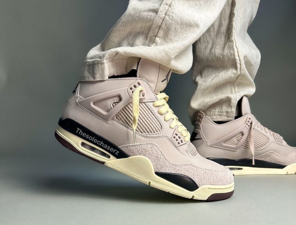 A Ma Maniére x Air Jordan 4 "Fossil Stone" 