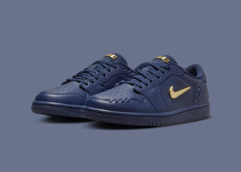 Air Jordan 1 Low Method of Make "Midnight Navy"