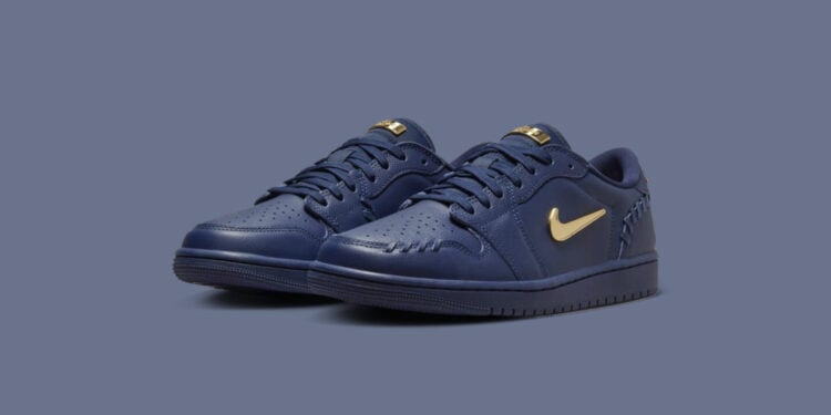 Air Jordan 1 Low Method of Make "Midnight Navy"