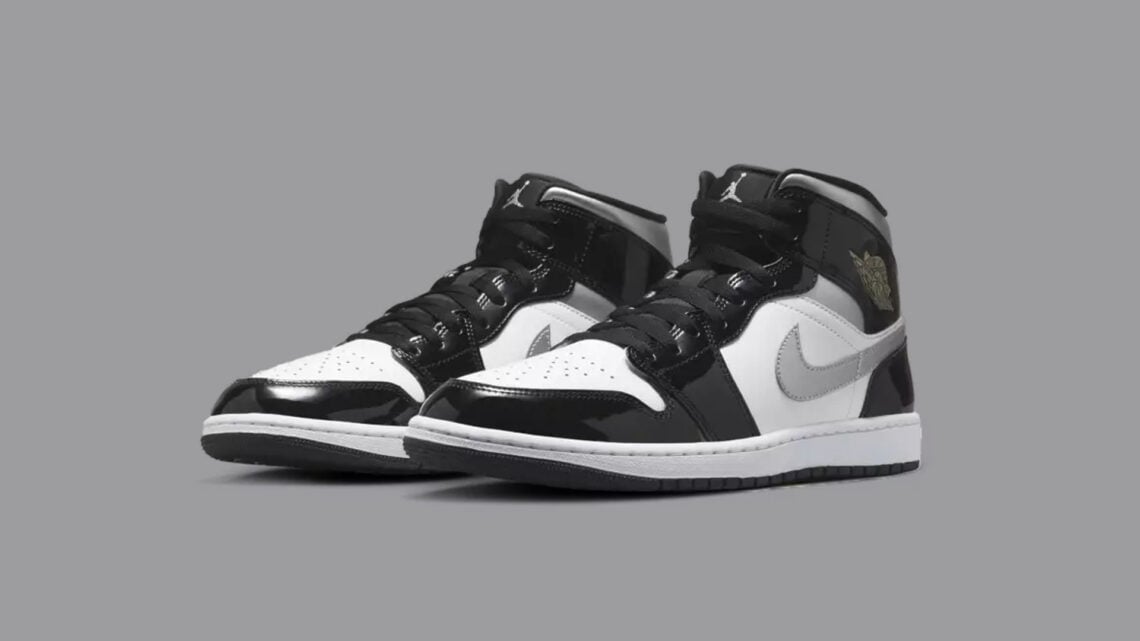 Air-Jordan-1-Mid-'Black-Patent'