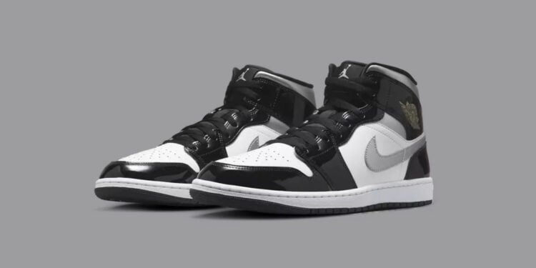 Air-Jordan-1-Mid-'Black-Patent'