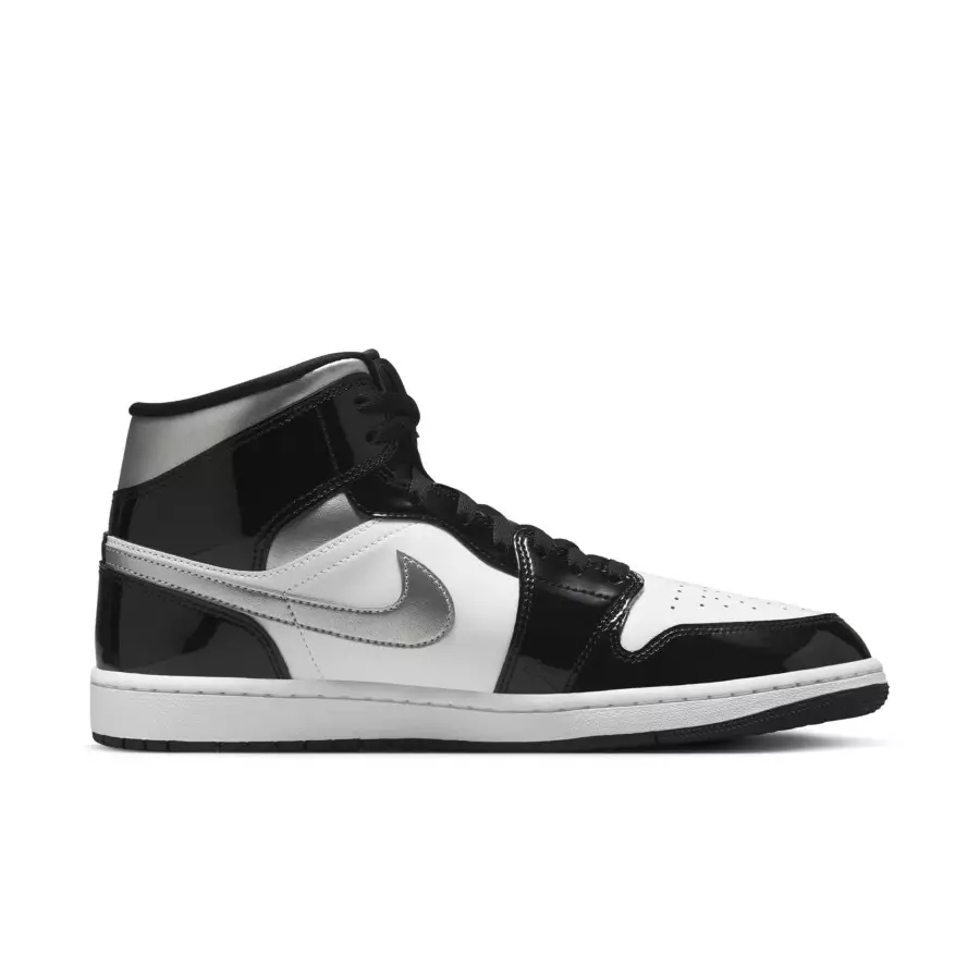 Air Jordan 1 Mid "Black Patent" 