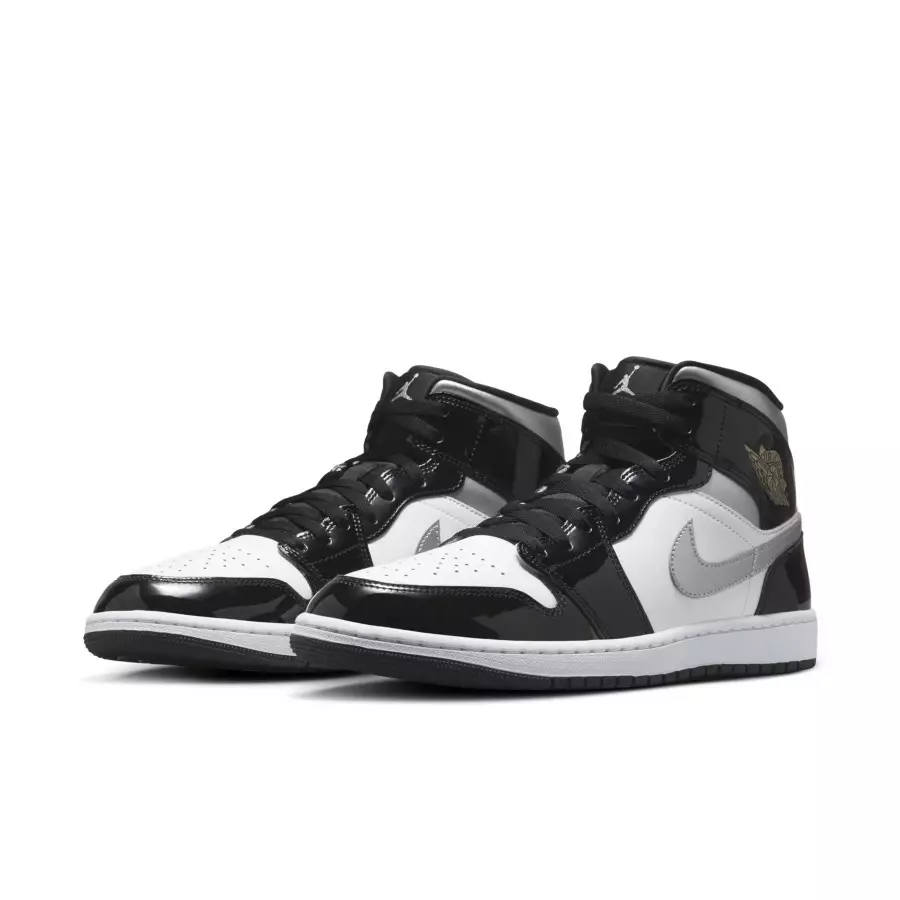 Air Jordan 1 Mid "Black Patent" 