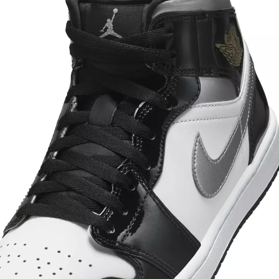 Air Jordan 1 Mid "Black Patent" 