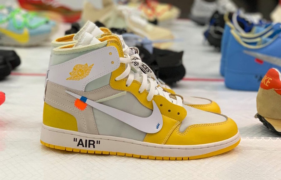 Off-White x Air Jordan 1 "Canary"