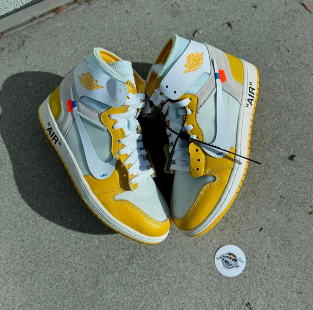 Off-White x Air Jordan 1 "Canary"