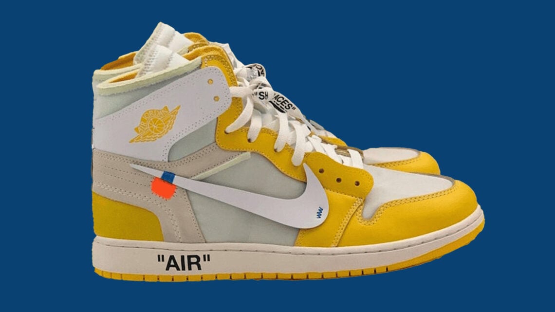 Off-White x Air Jordan 1 "Canary"