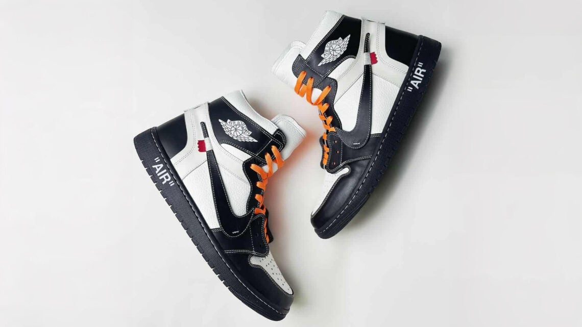 Off-White-x-Air-Jordan-1-High-'White-Phantom' Has-A-Tuxedo-Look