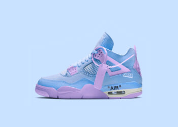 Off-White-x-Air-Jordan-4-'Cotton-Candy' 