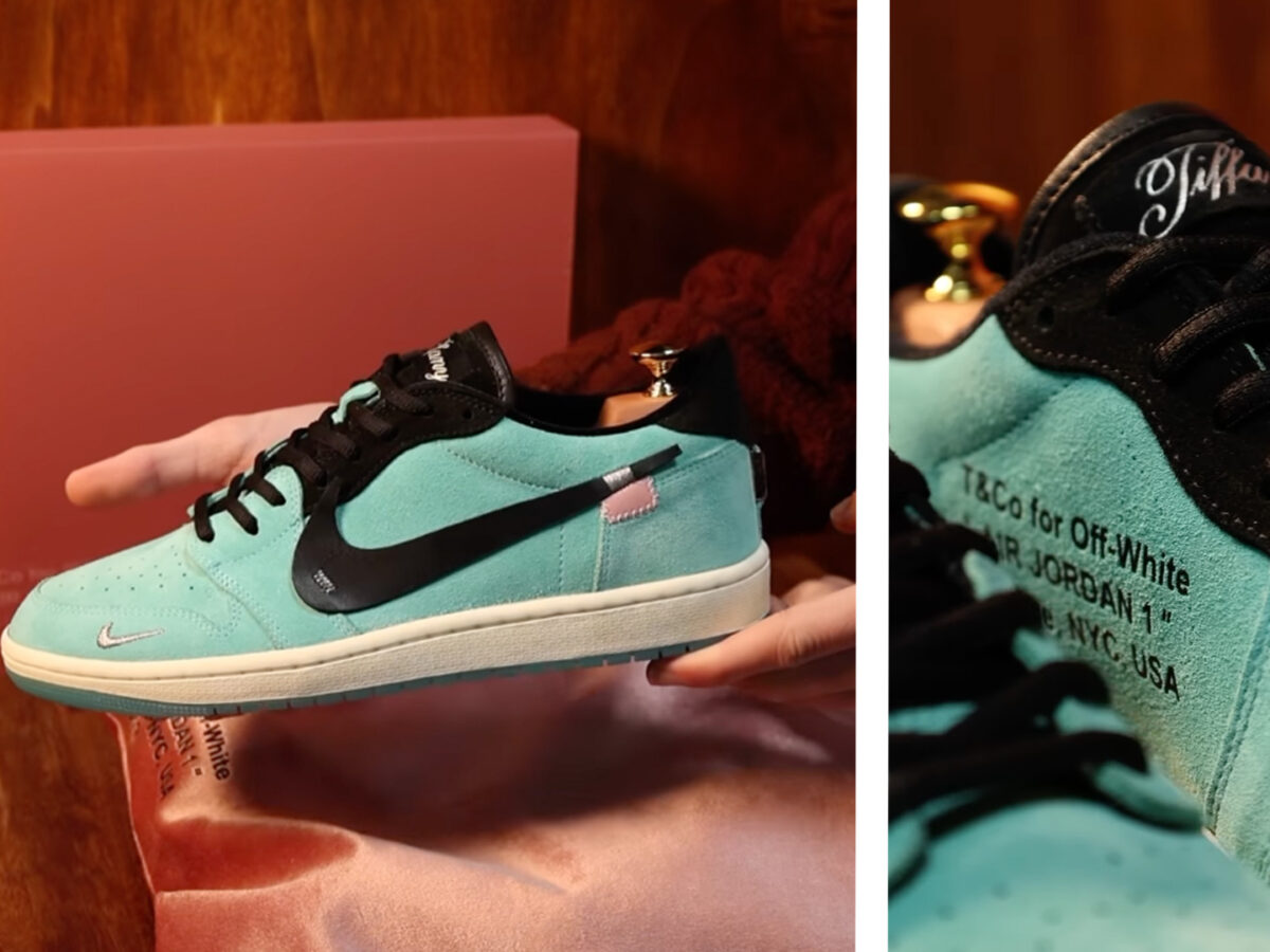 The Tiffany & Co. x Air Jordan 1 Stuns Sneakerheads