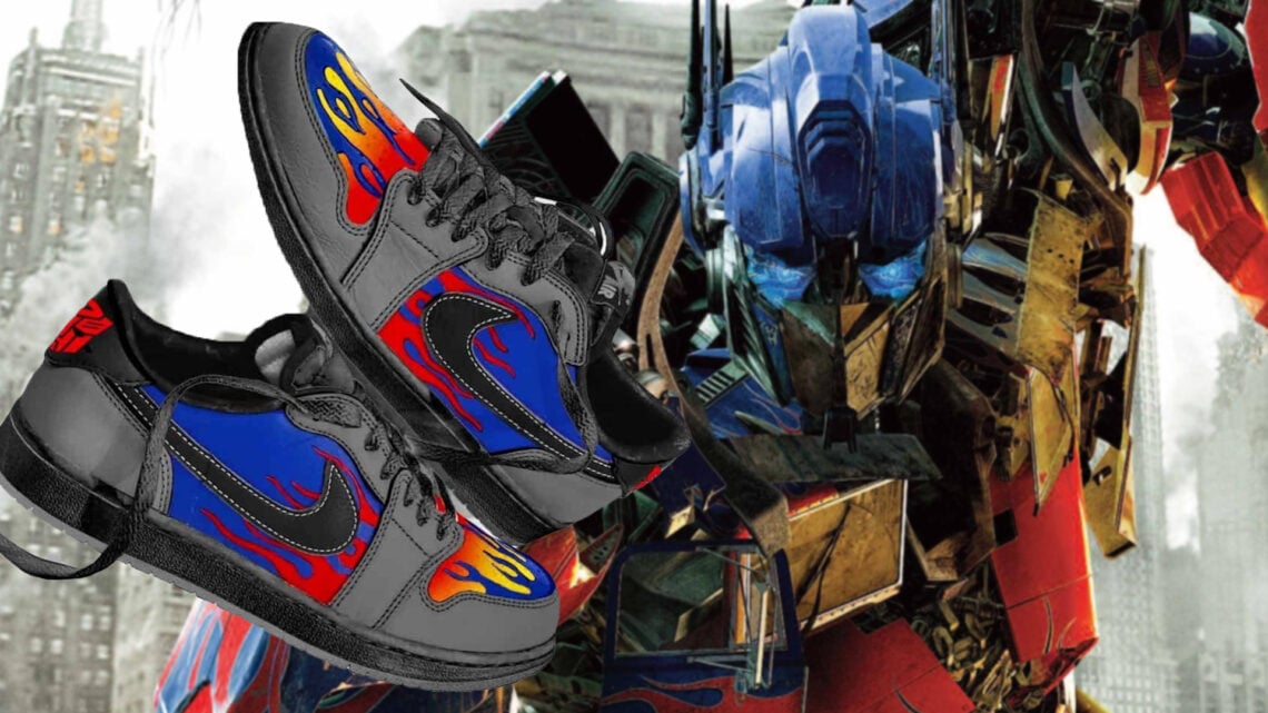 Transformers-x-Air-Jordan-1-'Optimus-Prime'