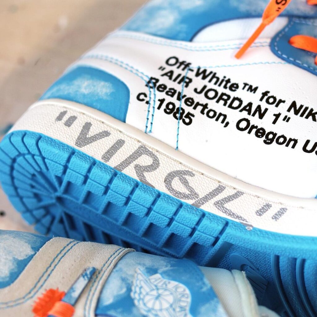 Off-White x Air Jordan 1 "Cloudy Sky"