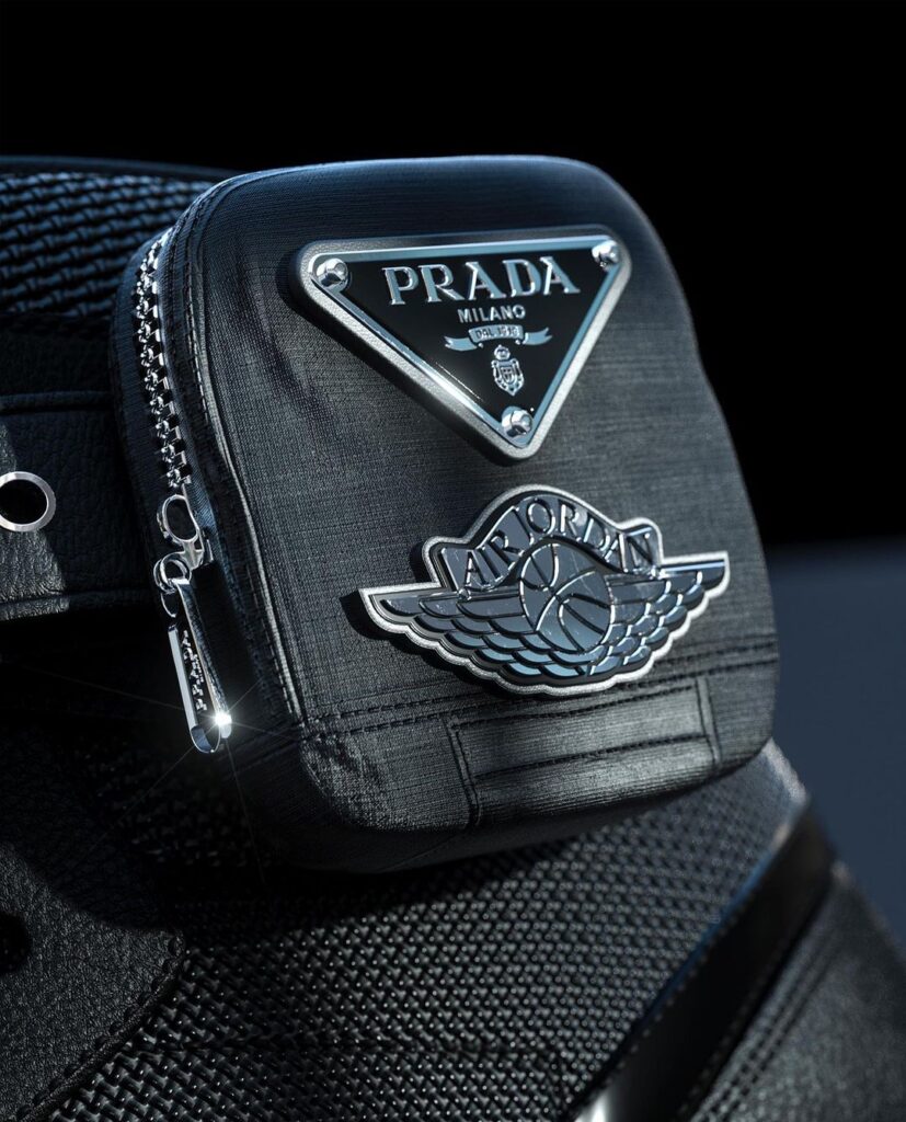 These Prada x Air Jordan 1 Sneakers Are Beautiful 23jumpmanstreet