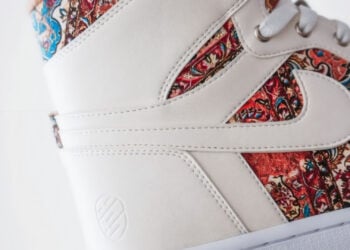 Eco-Friendly Air Jordan 1 High "Persian Rug" Sneakers